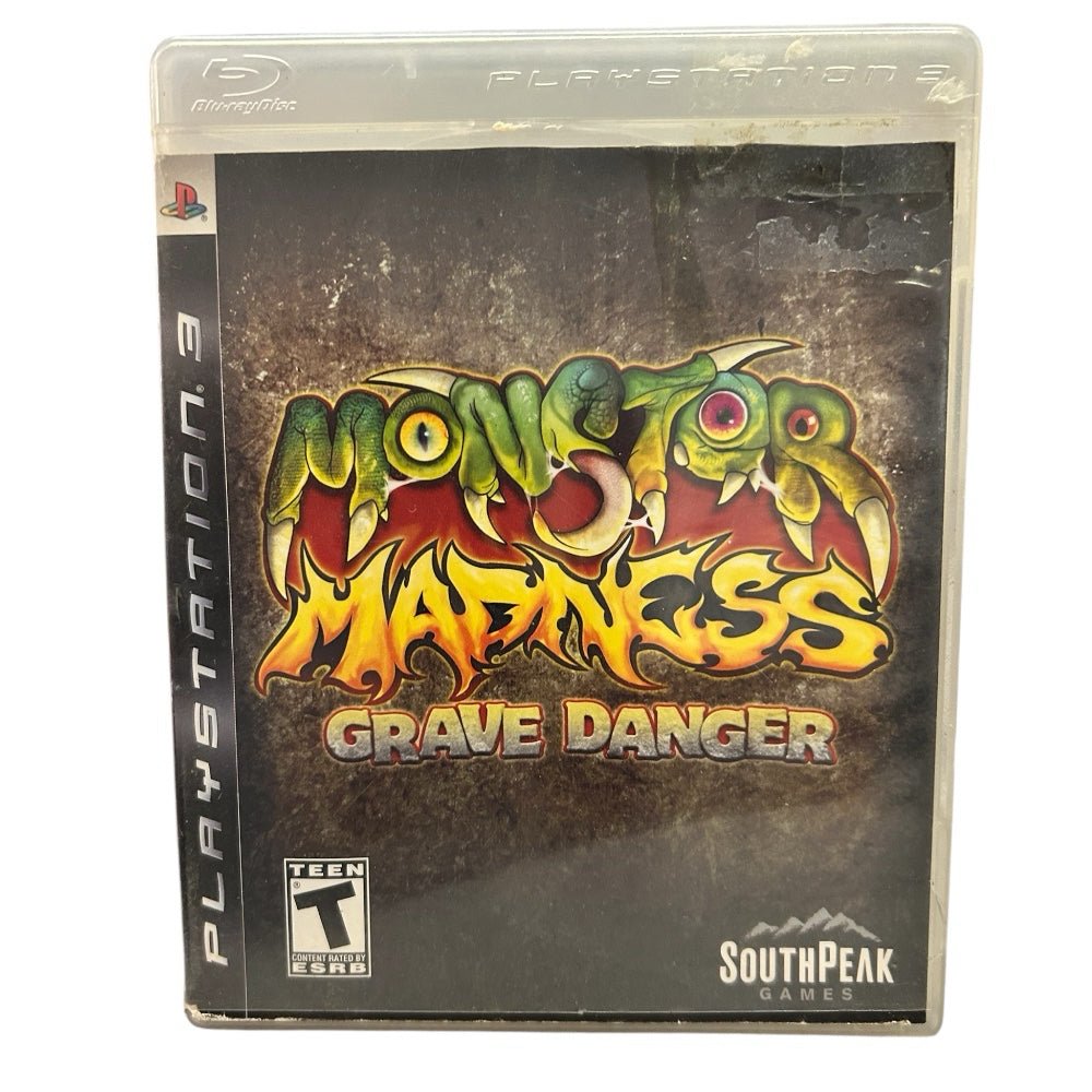 monster madness grave danger playstation 3 ps3 game sony rated