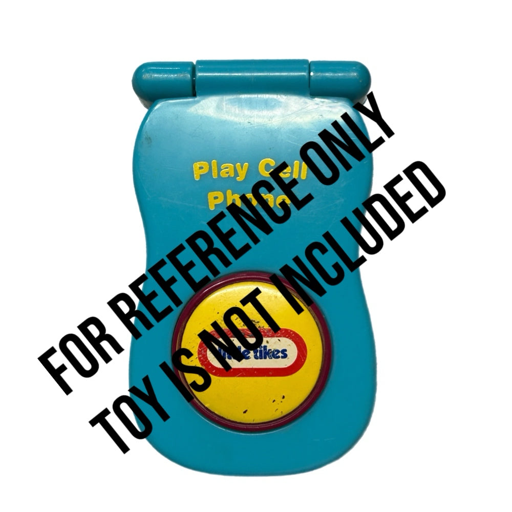 Little Tikes Play Cell Phone Flip Telephone VINTAGE 2000's