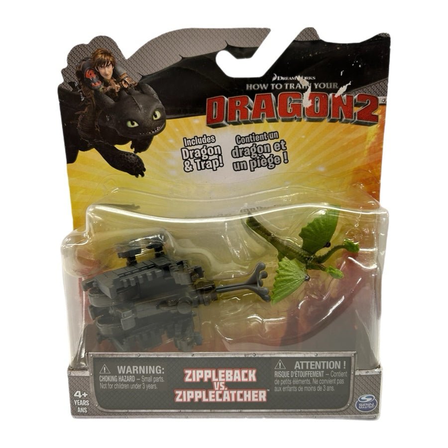 How to Train Your Dragon 2 Zippleback Vs Zipplecather action figure NEW! 2014 | Finer Things Resale