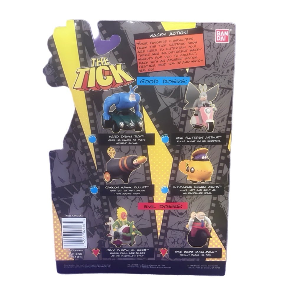 Bandai The Tick Submarine Sewer Urchin Wacky Windups action figure 1995 NEW! | Finer Things Resale