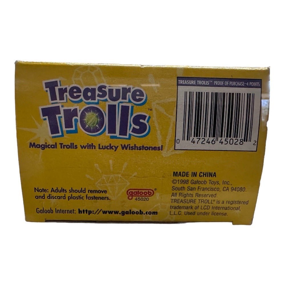 Treasure Trolls Oolani Hula Troll Doll by Galoob 4" VINTAGE 1998 NIB | Finer Things Resale