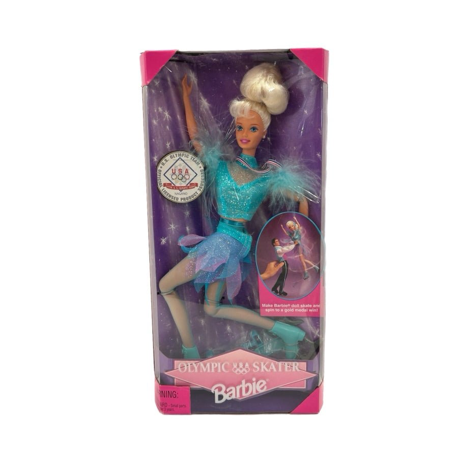 Olympic USA Skater Barbie Doll Nagano Olympics 1997 Mattel #18501 NRFB | Finer Things Resale