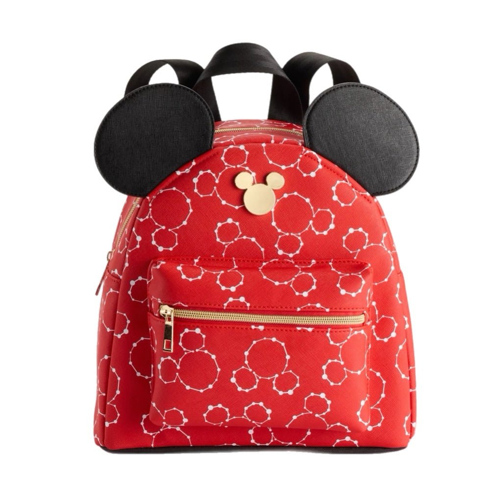 Kohl's Bags | Minnie Mouse Backpack Mini Red And Black With Ears Mickey Mouse | Color: Black/Red | Size: Os