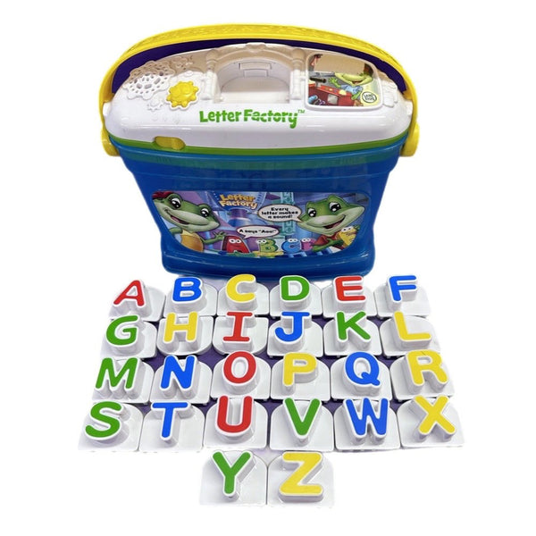 LeapFrog Letter Factor Talking Phonics Alphabet Letters with bucket | Finer Things Resale