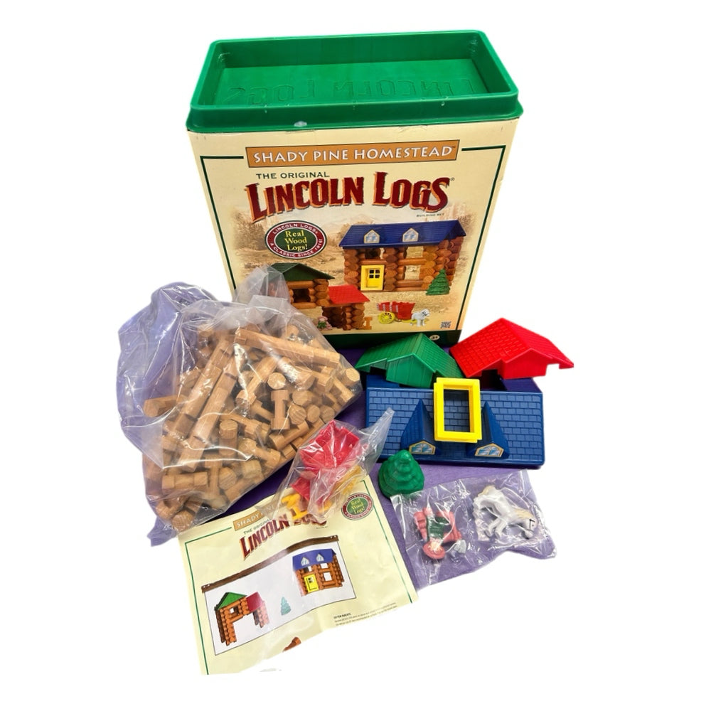 Lincoln Logs Shady Pine Homestead K'NEX Brand new! 120 piece
