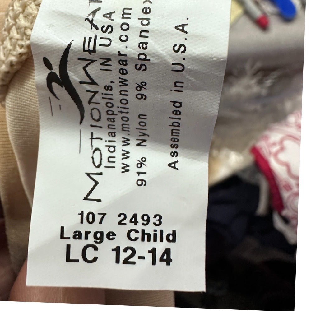 MotionWear UnderWears Convertible Strap Bra CHILDS LARGE BRAND NEW! | Finer Things Resale