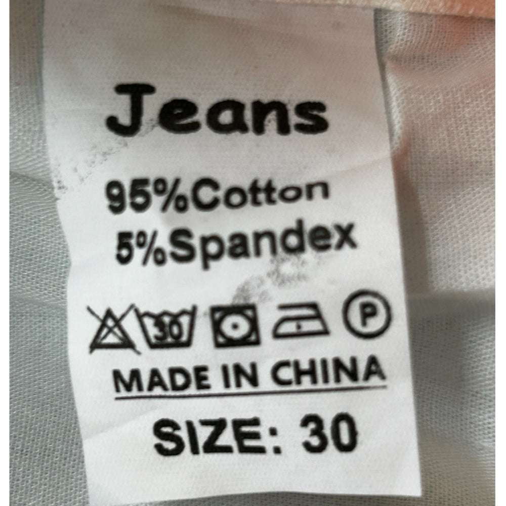 Fashion Jeans Classic Designer Colorful Paint Splatter Jeans NWOT Size 30 | Finer Things Resale