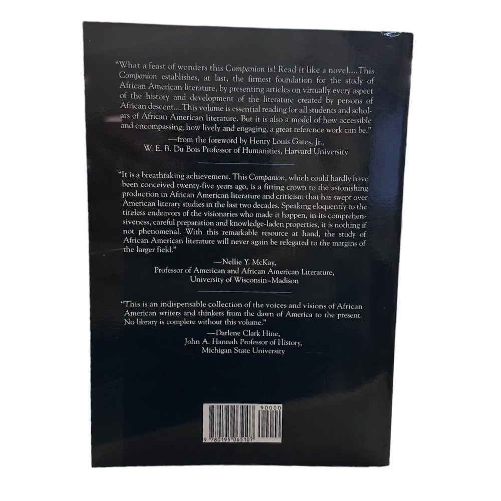 The Oxford Companion To African American Literature William L. Andrews | Finer Things Resale
