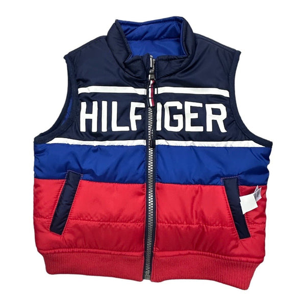 Tommy Hilfiger reversible puffer vest SIZE 18 MONTHS | Finer Things Resale