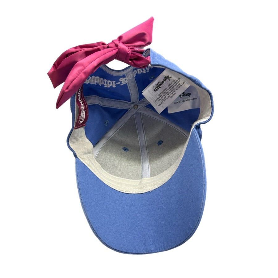 Disney Cakeworthy Cinderella Bibbidi Bobbidi Boo Tie Back Hat 75th Anniversary