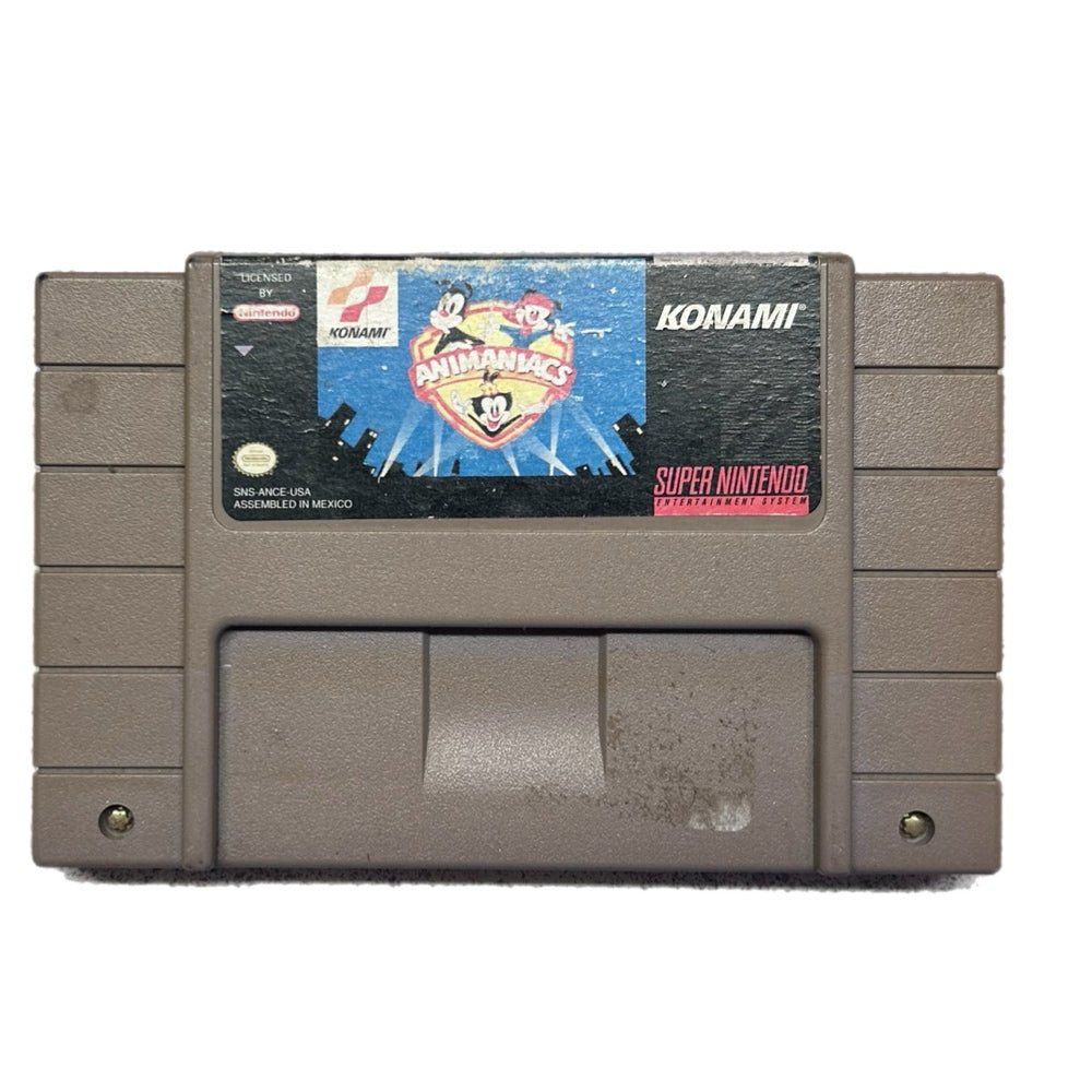 Animaniacs Super Nintendo SNES game Konami 1994 VINTAGE! | Finer Things Resale
