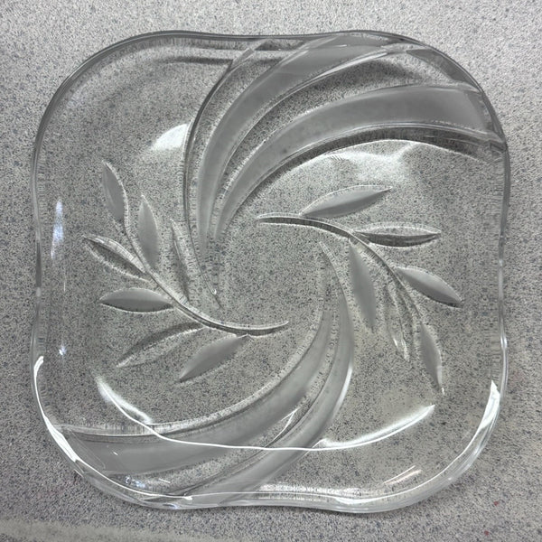 Mikasa Willow Leaf Square Salad Plate 7.5"  NEW OLD STOCK REPLACEMENT