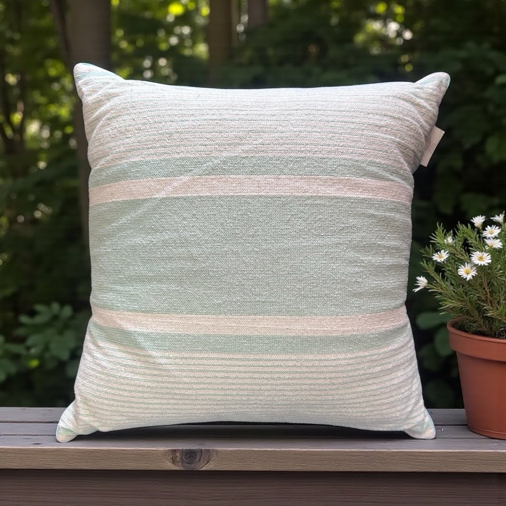 Southern Living Decorative Stripe Pillow Cushion Sofa Bed Decor | Finer Things Resale