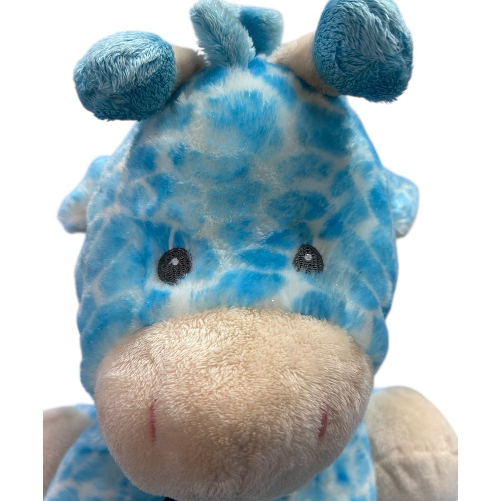 Baby Ganz Jamie Giraffe Blue stuffed plush animal 15 inch | Finer Things Resale