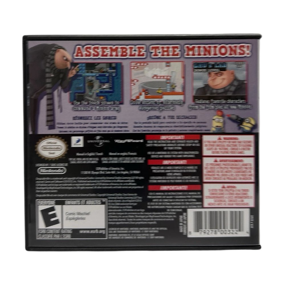 Despicable Me The Game Minion Mayhem Nintendo DS game 2010 Rated E | Finer Things Resale