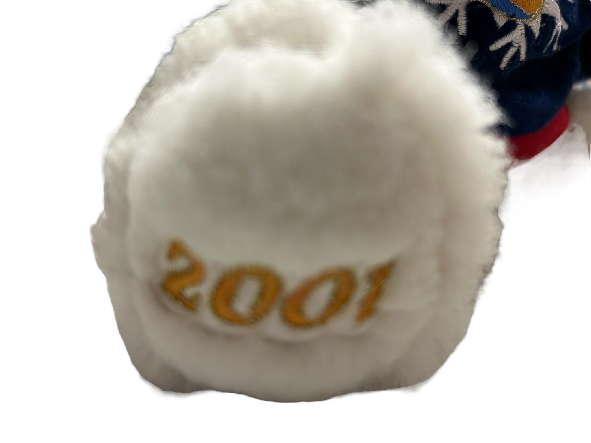 Snowflake Friends White Kitty Cat Christmas plush stuffed animal VINTAGE 2001 | Finer Things Resale