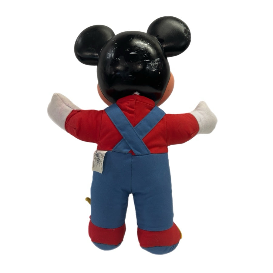 Mattel Disney Mickey Mouse Learn to Dress Me Plush Doll VINTAGE 1989 | Finer Things Resale