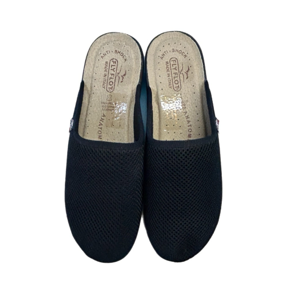 Fly Flot Italian Classic Open Back Mesh Clog Slip on Shoes SIZE 9.5 / 40