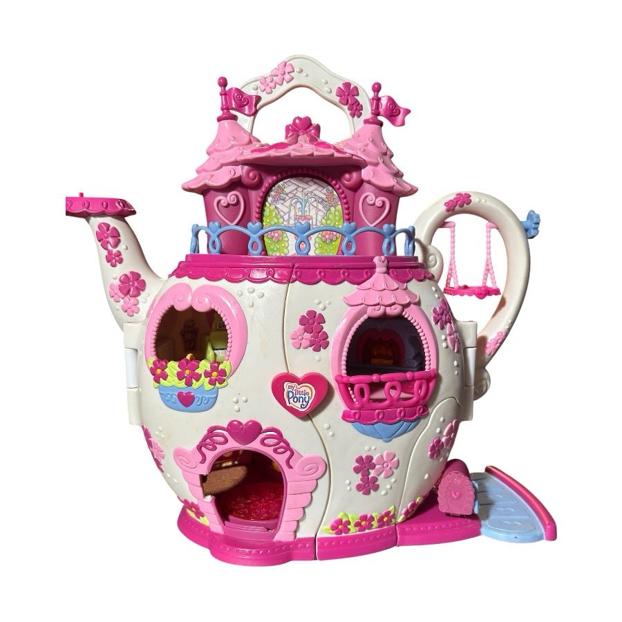 My Little Pony Ponyville Teapot Palace Playset House Habro MLP G3 2006 | Finer Things Resale