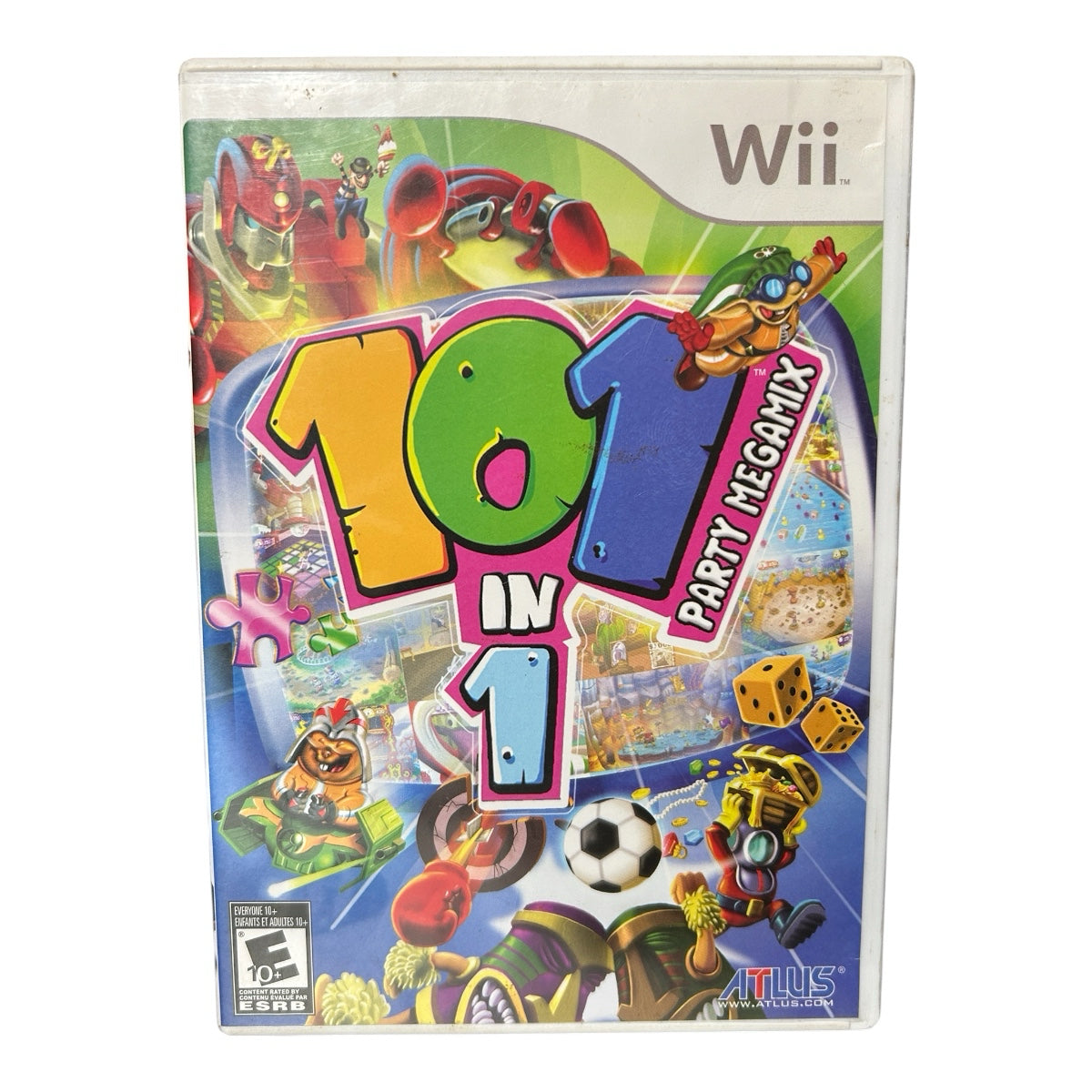 101-in-1 Party Megamix Nintendo Wii Game 2009 Rated E