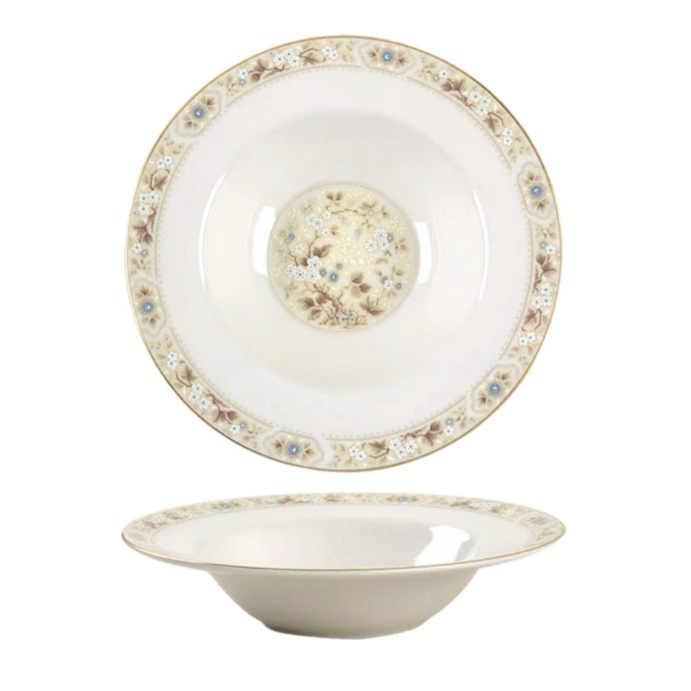Royal Doulton Mandalay Rim Soup Bowl 8 1/4 in REPLACEMENT china England | Finer Things Resale