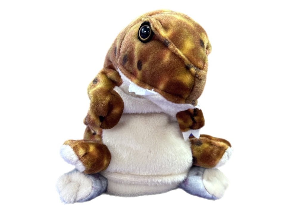 Wild Republic Switch-a-Rooz Rex T-Rex & Rocky Triceratops Dinosaur plush toy | Finer Things Resale