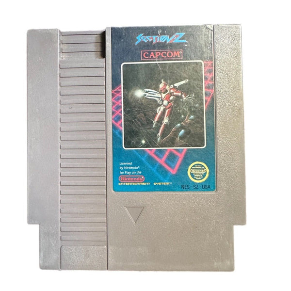 Section Z Nintendo NES game Capcom 1987 | Finer Things Resale