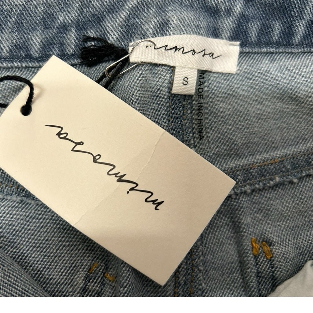 Mimosa Clothing denim maxi skirt SIZE SMALL NWT! | Finer Things Resale