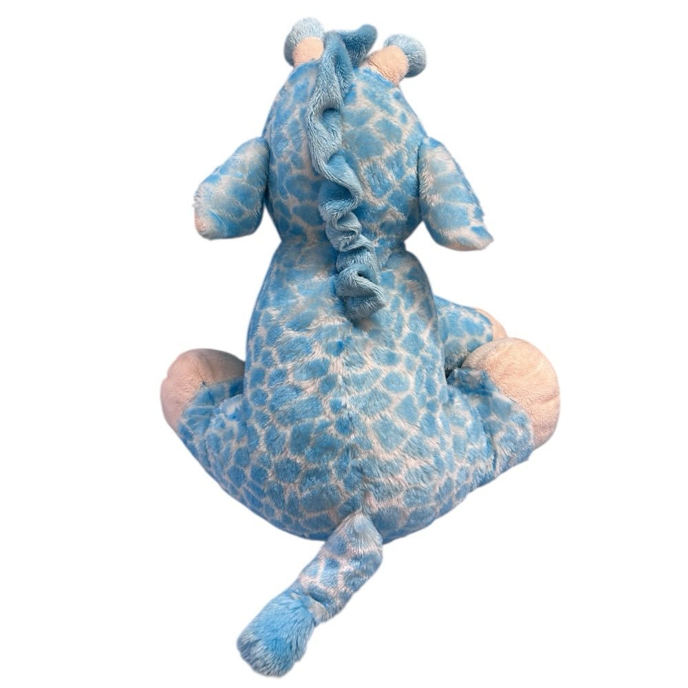 Baby Ganz Jamie Giraffe Blue stuffed plush animal 15 inch | Finer Things Resale