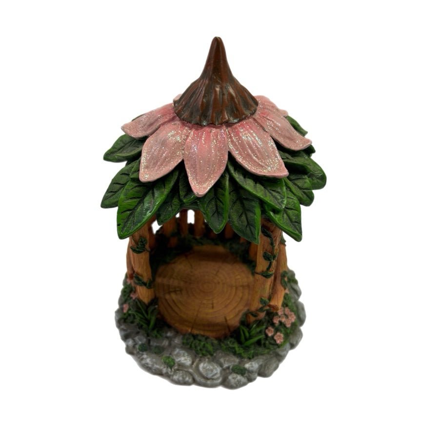 Ashland Spring Tiny Treasures Fairy Garden Gazebo Flower Roof Miniature Figure | Finer Things Resale