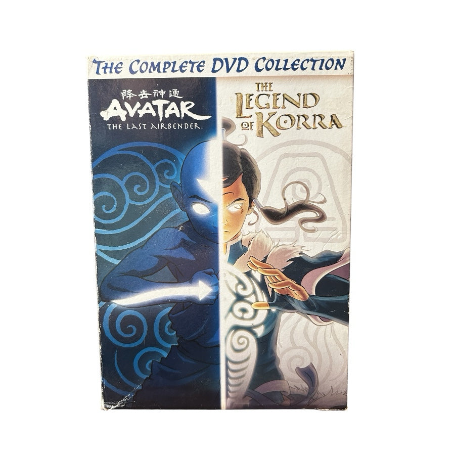 Avatar The Last Airbender Books 1-3 & Legend of Korra Complete DVD Box Set