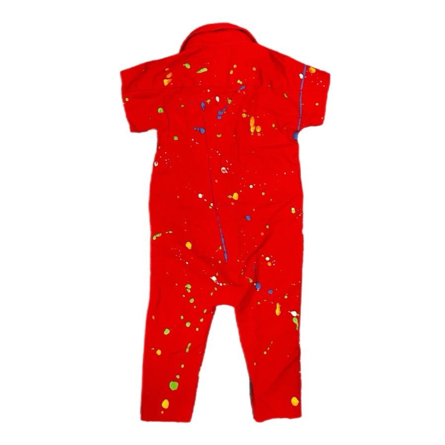 Dickies Sesame Street Big Bird Coveralls Pant Set Retro Y2K VINTAGE 1990s | Finer Things Resale