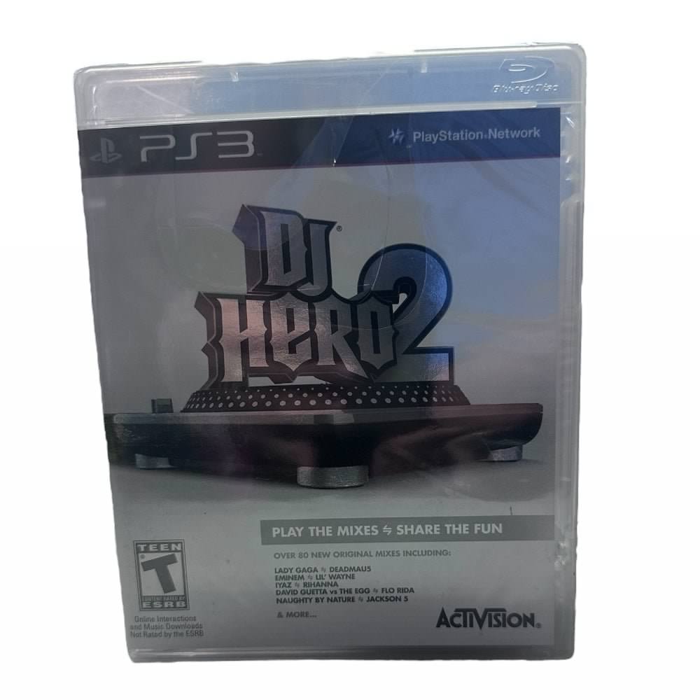Sony Playstation 3 PS3 DJ Hero 2 2010 BRAND NEW! | Finer Things Resale