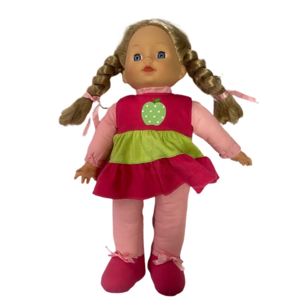 Cititoy Blond Baby Doll blond blue eyes soft body 2014