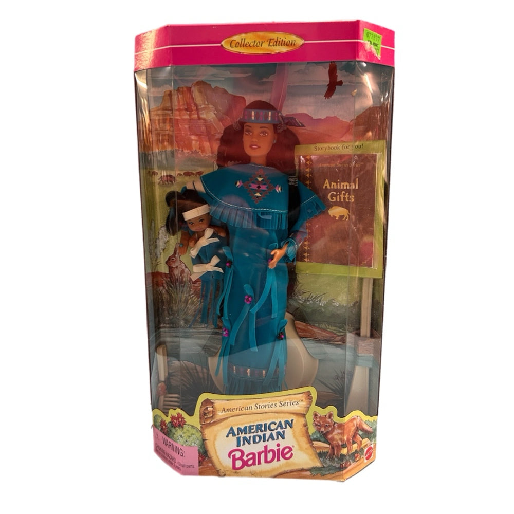 American Indian Barbie Doll American Stories Series 1996 Mattel 17313 NRFB