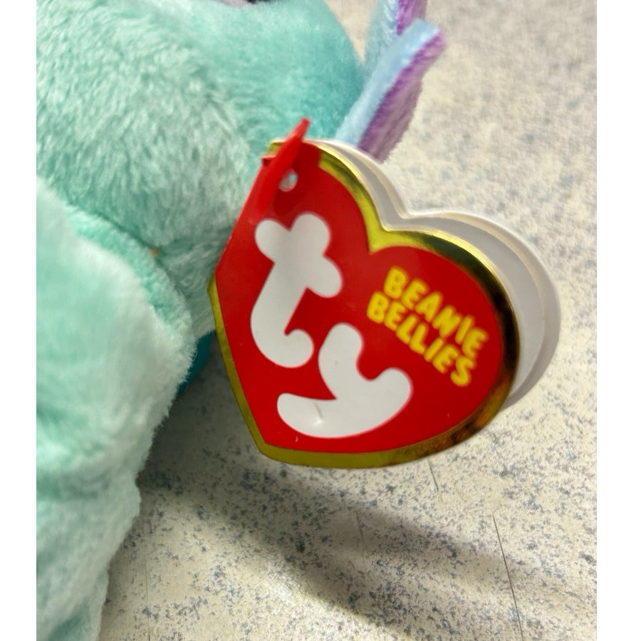 TY Beanie Beillies Alex Axolotl Plush Clip Keychain Beanie Babies NWT