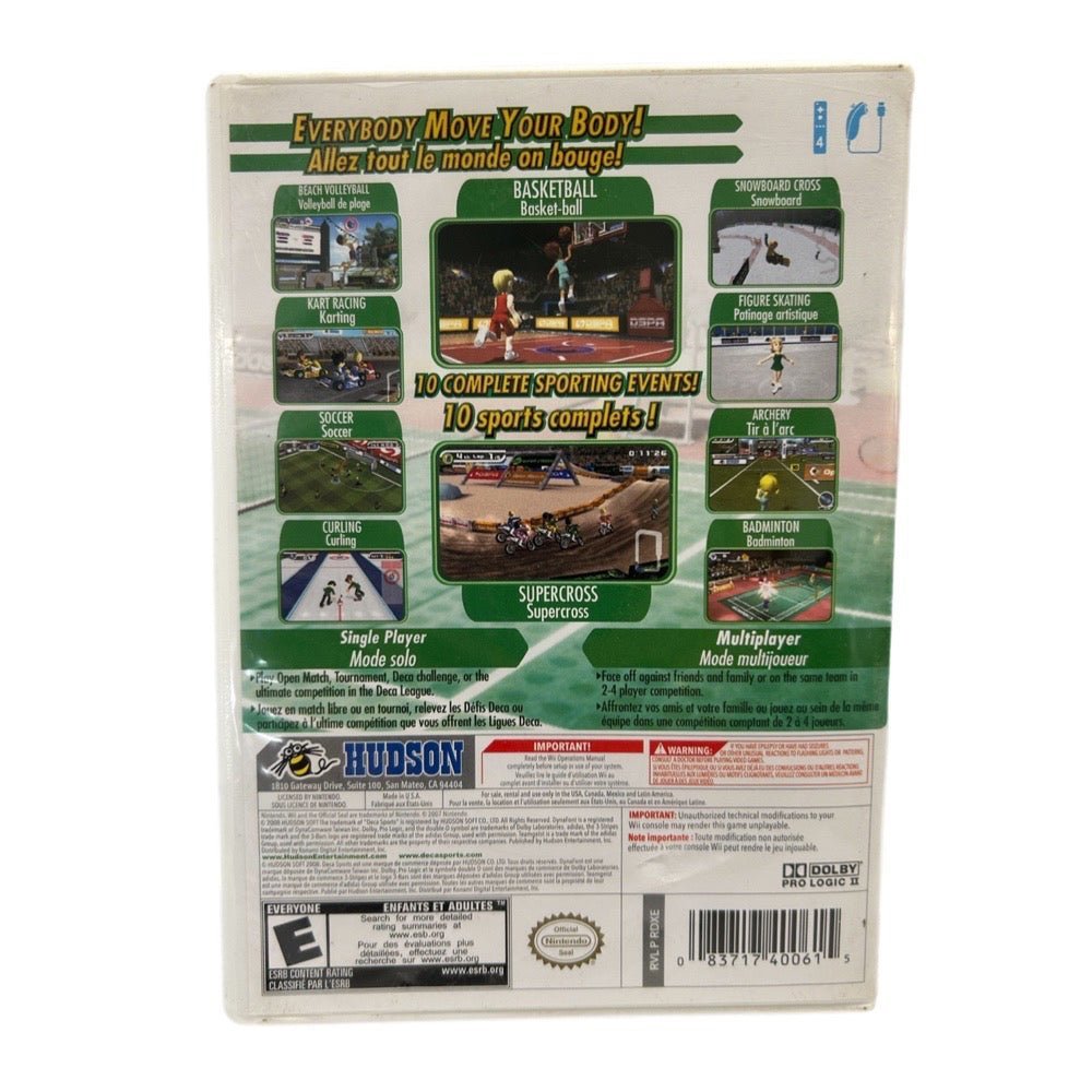 Deca Sports Nintendo Wii game 2008 Fan Favorites ! | Finer Things Resale