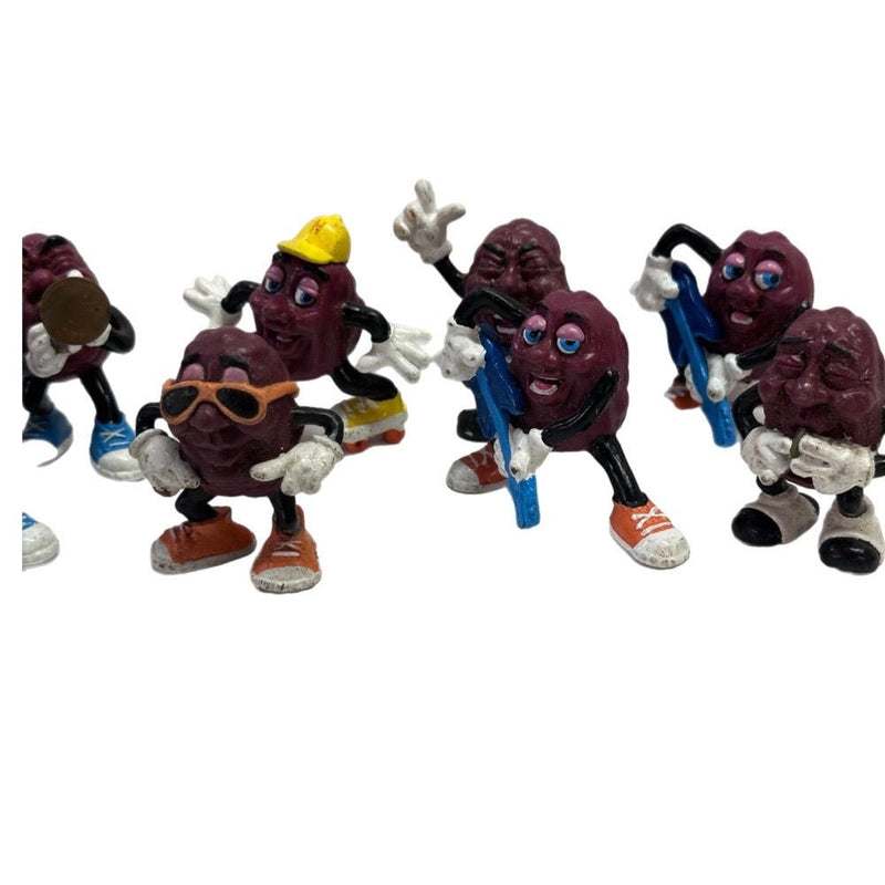 California Raisins action figures Lot of 12 Applause Hardees VINTAGE 1980's | Finer Things Resale