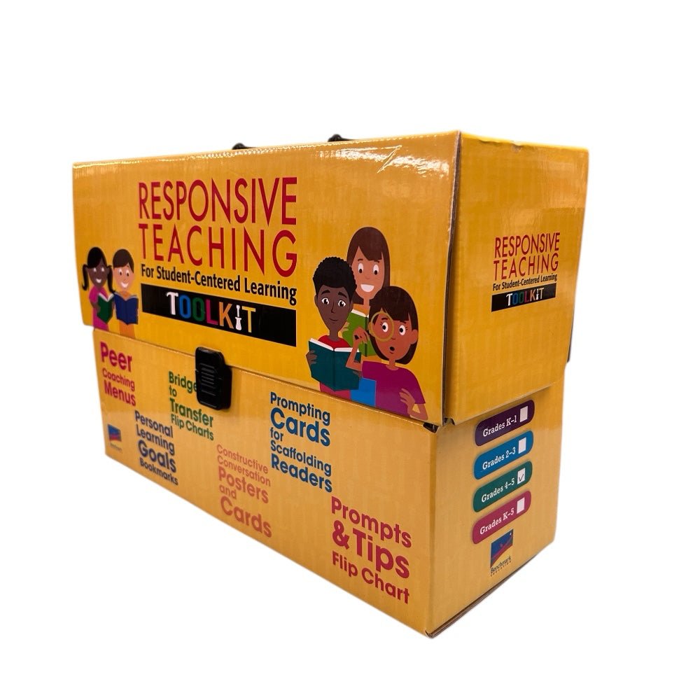 Responsive Teaching ToolKit Reading Comprehension Constructive Conversations 4-6 | Finer Things Resale