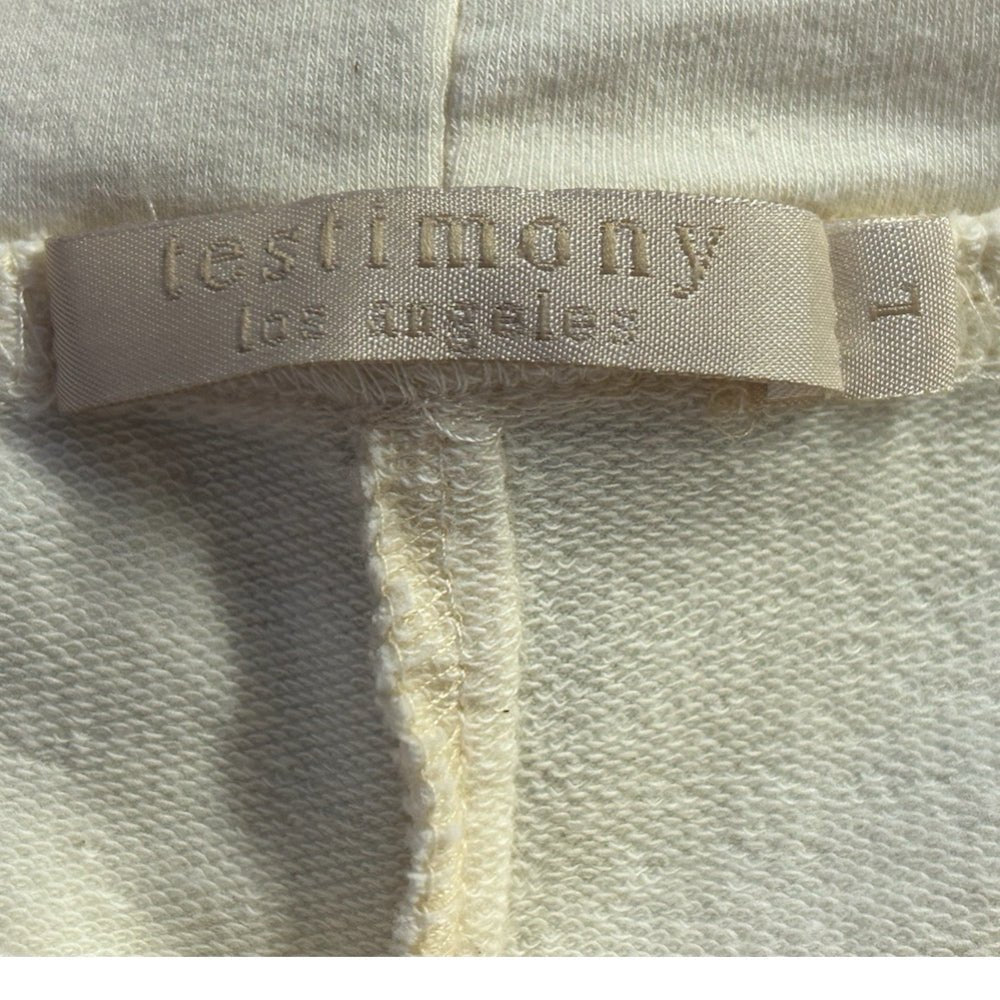 Testimony Los Angeles wide leg stretch pants SIZE LARGE | Finer Things Resale