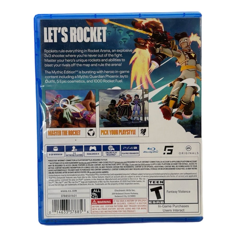 Rocket Arena Mystic Edition Sony Playstation 4 game 2020 Rated T | Finer Things Resale