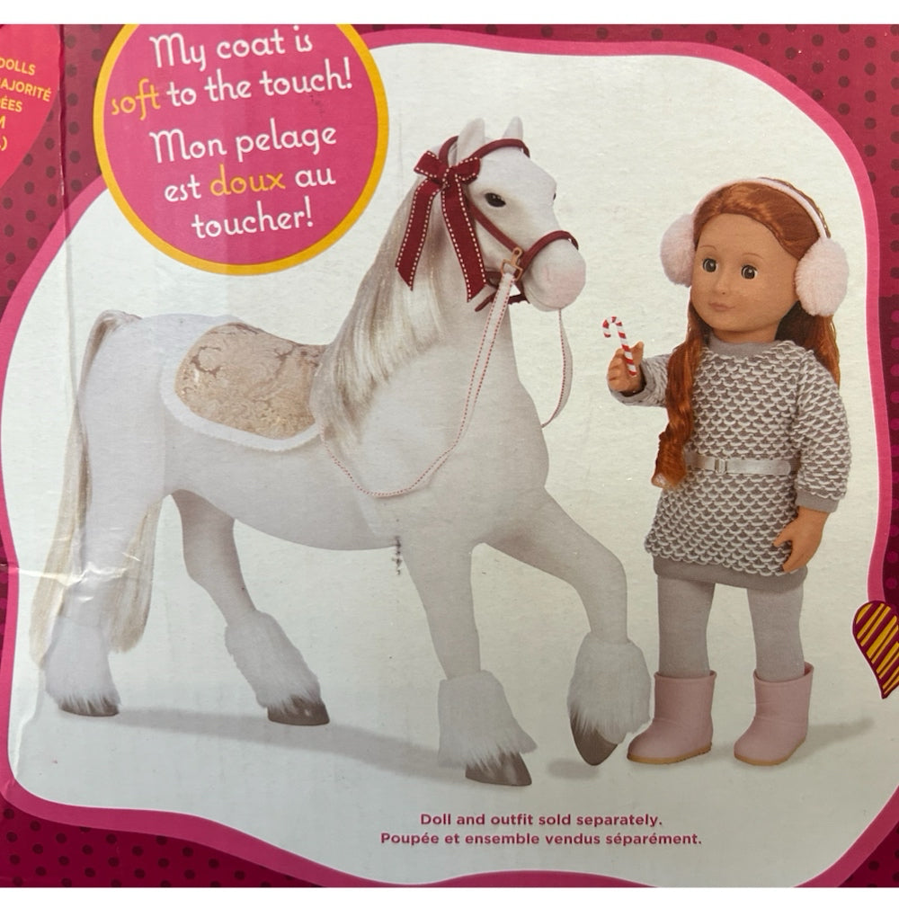 Our Generation Clydesdale Holiday Horse for 18" dolls NEW! Battat
