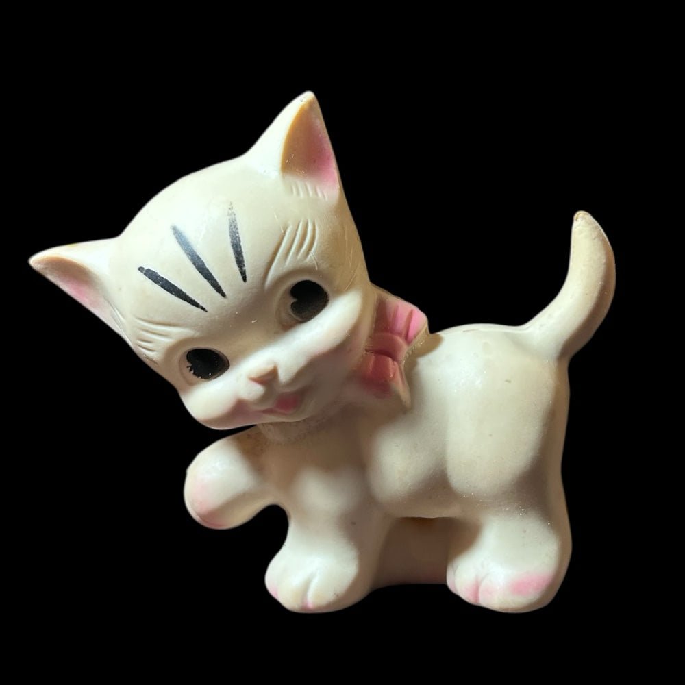 Sun Rubber Co Ruth E Newton Rubber Squeaky Kitten Cat Toy VINTAGE 1950s USA | Finer Things Resale
