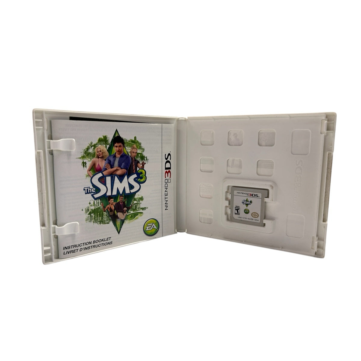 The Sims 3 Nintendo 3DS Game Complete CIB 2011 Rated T