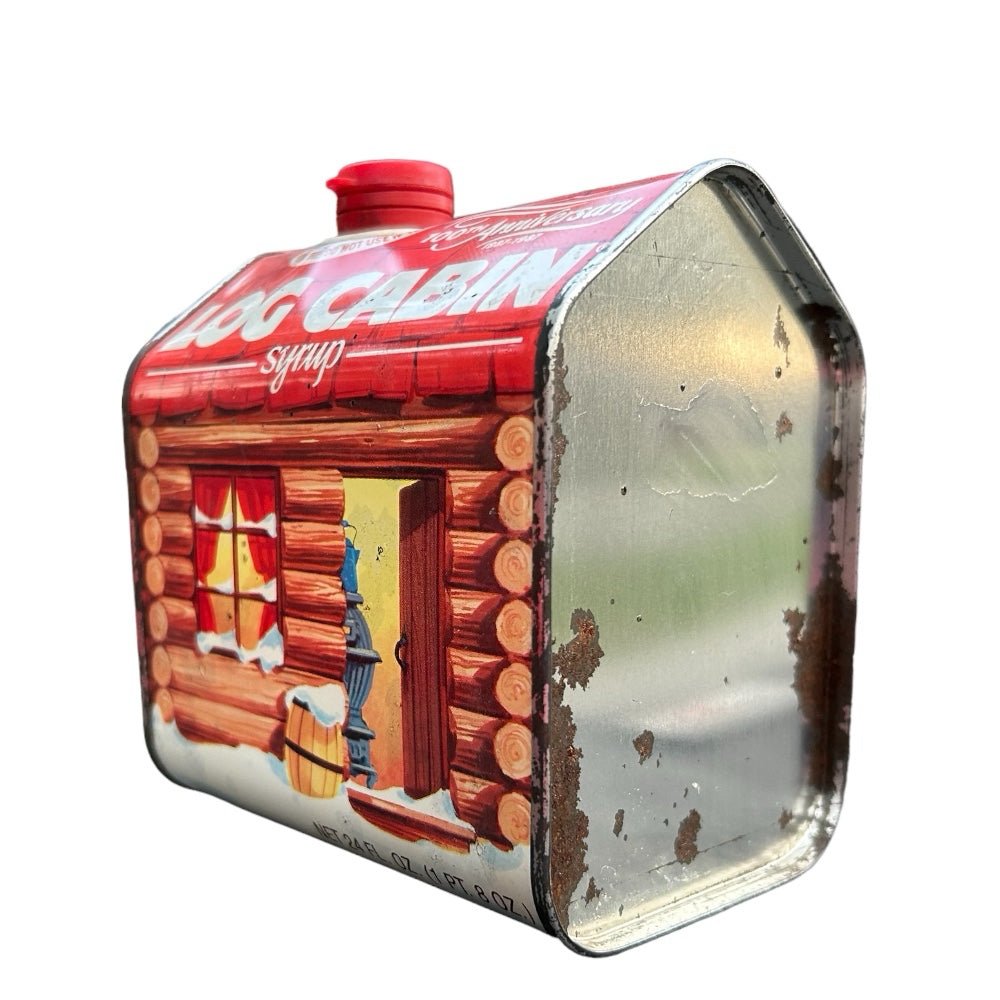 Log Cabin Syrup 100th Anniversary Collectible Tin 1887-1987 VINTAGE General Food | Finer Things Resale