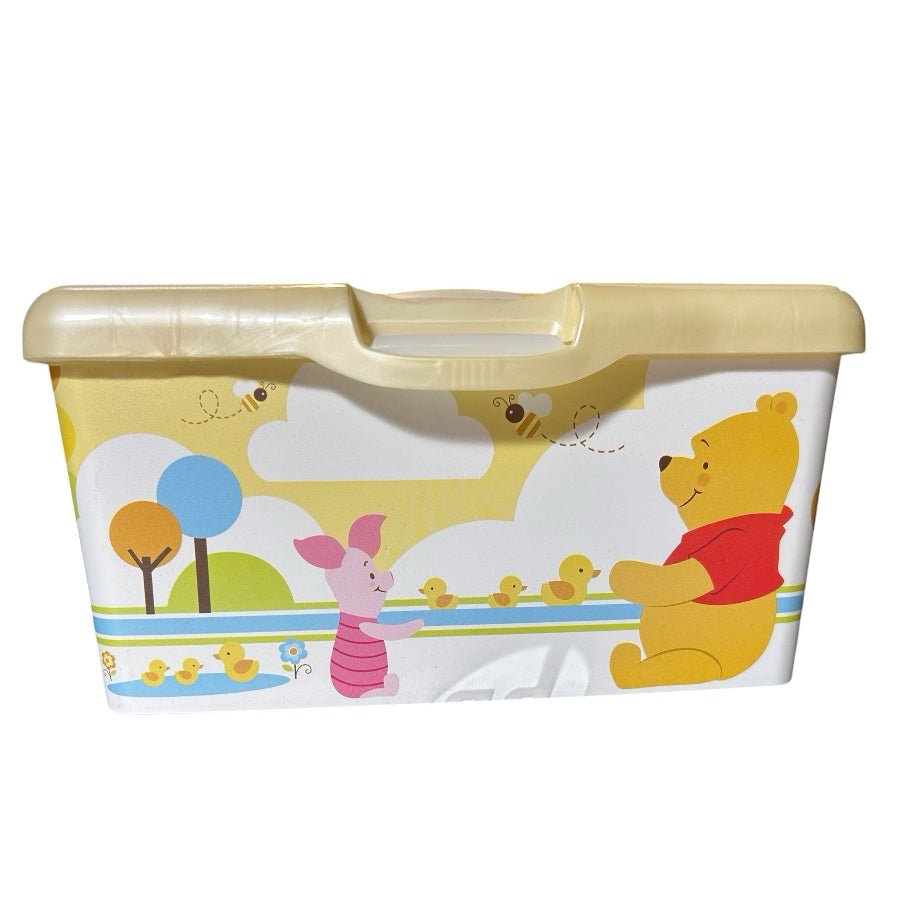 Huggies Disney Winnie the Pooh Baby Wipes EMPTY container Pooh Piglet 2014 | Finer Things Resale