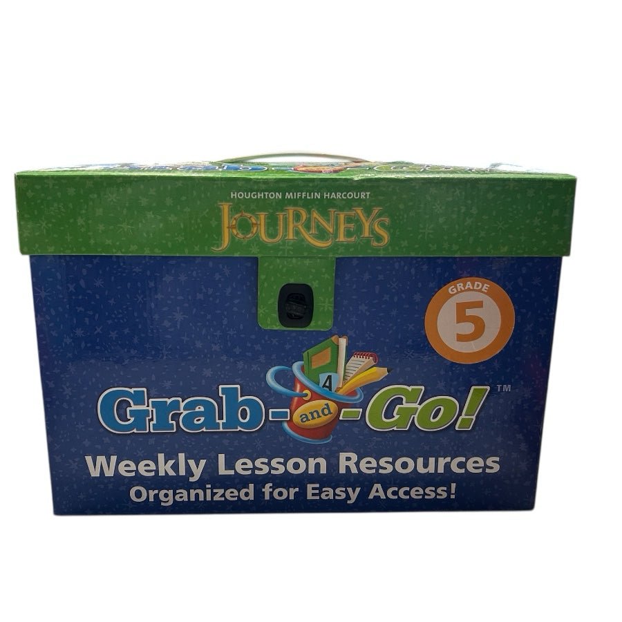 Journeys Grab & Go Weekly Lesson Resources Box Set Grade 5 COMPLETE | Finer Things Resale