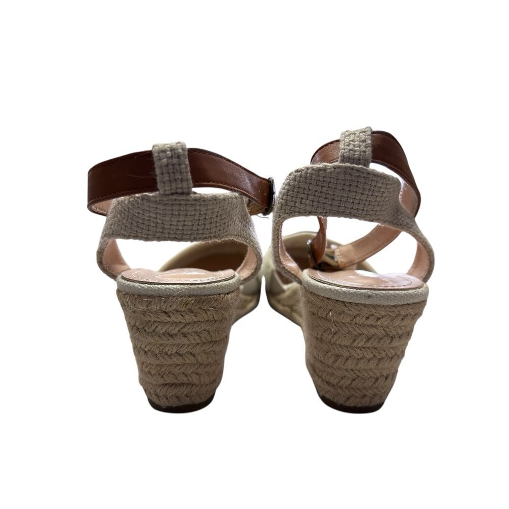 dream pairs espadrille ankle strap wedge sandals size 9