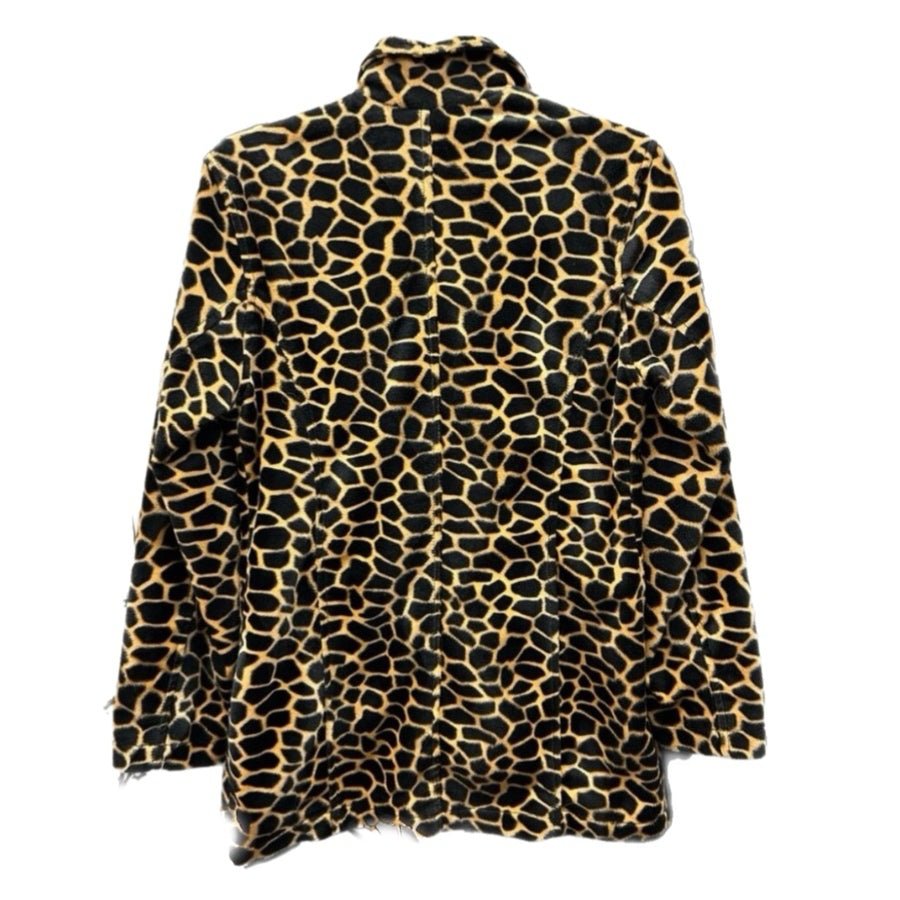 Misdemeanor Giraffe Print Blazer Jacket Size Small Vintage Y2K | Finer Things Resale