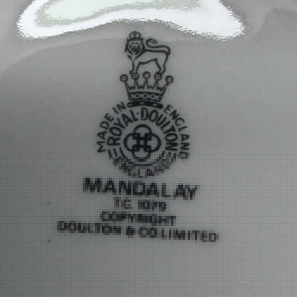 Royal Doulton Mandalay Rim Soup Bowl 8 1/4 in REPLACEMENT china England | Finer Things Resale